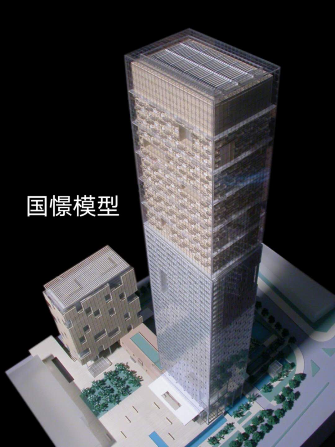 越秀区建筑模型